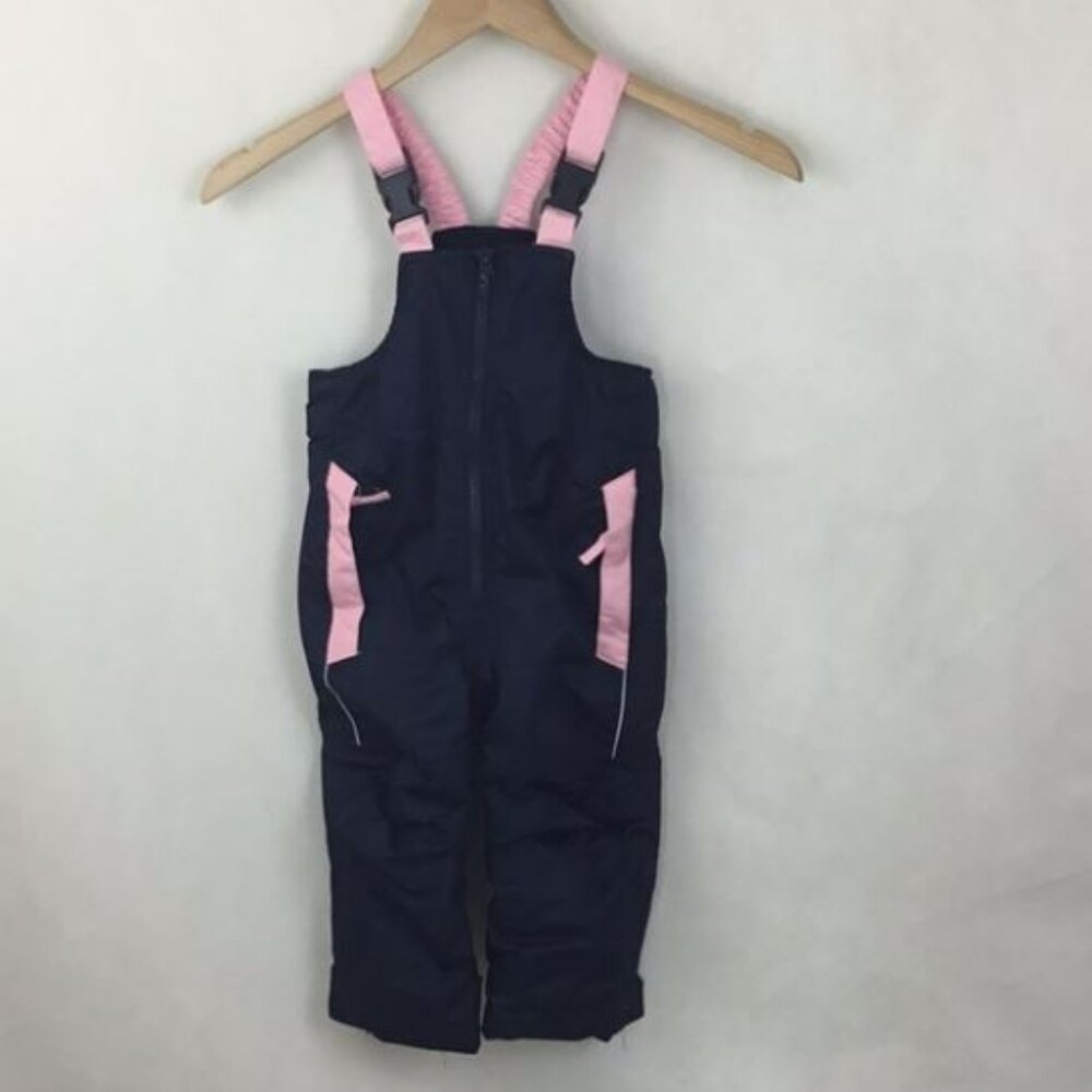 Girl’s LILY & DAN Bib Overall Snow Pants